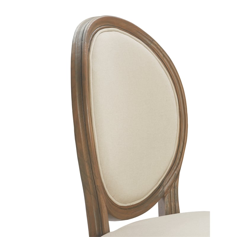 Finch Elmhurst Round Dining Chair Set of 2 Cream