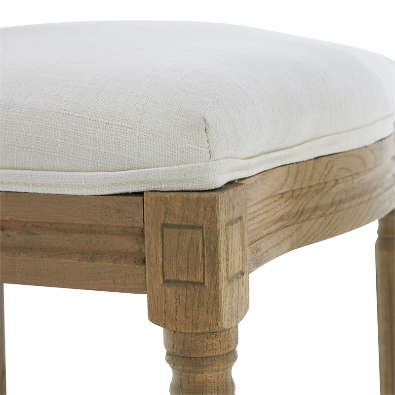 Finch Elmhurst Round Dining Chair Set of 2 Cream