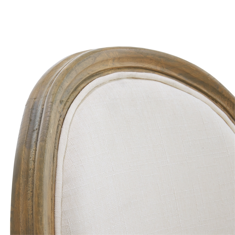 Finch Elmhurst Round Dining Chair Set of 2 Cream