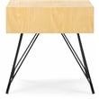 Finch Newell Side Table Natural