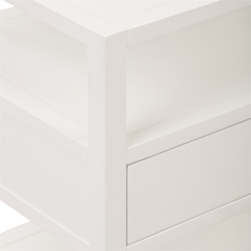 Finch Lockwood Side Table White