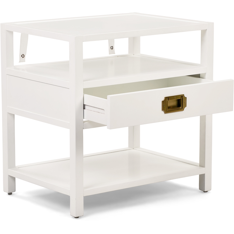 Finch Lockwood Side Table White