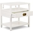 Finch Lockwood Side Table White