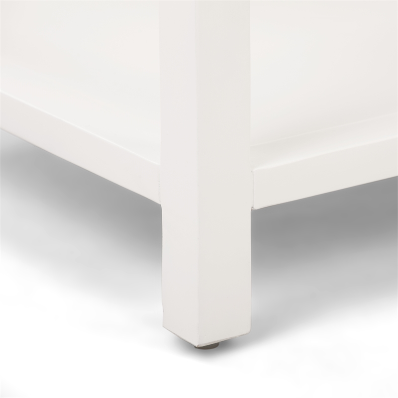 Finch Lockwood Side Table White