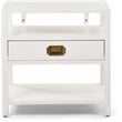 Finch Lockwood Side Table White