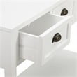 Finch Lockwood Console Table White