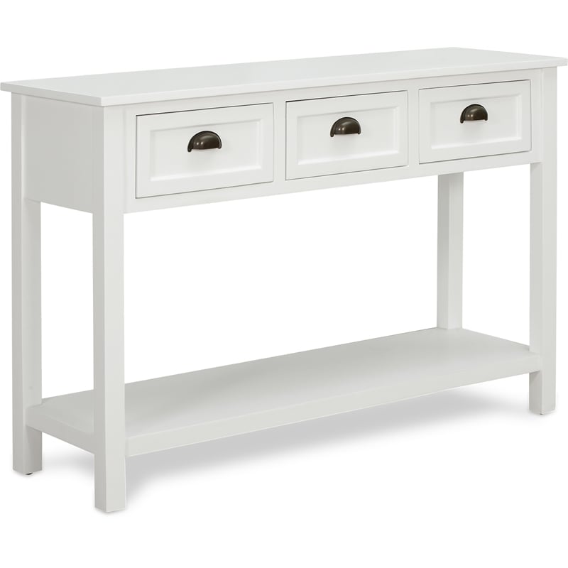 Finch Lockwood Console Table White