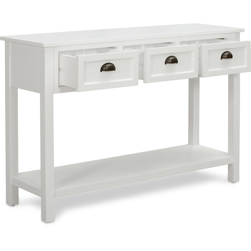 Finch Lockwood Console Table White