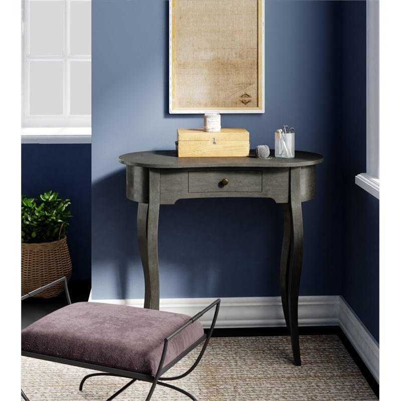 Finch Thaddeus Console Table Dark Gray