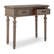Finch Cassatt 2 Drawer Console Table Gray