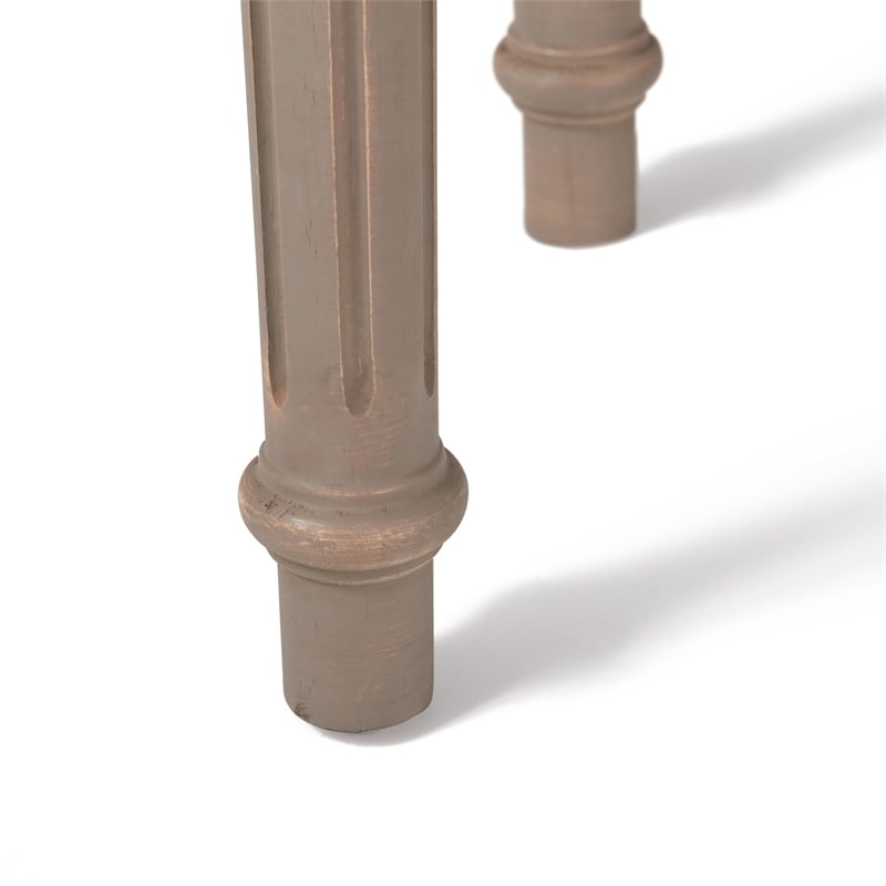 Finch Cassatt 2 Drawer Console Table Gray