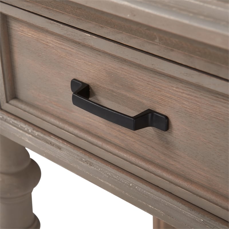 Finch Cassatt 2 Drawer Console Table Gray