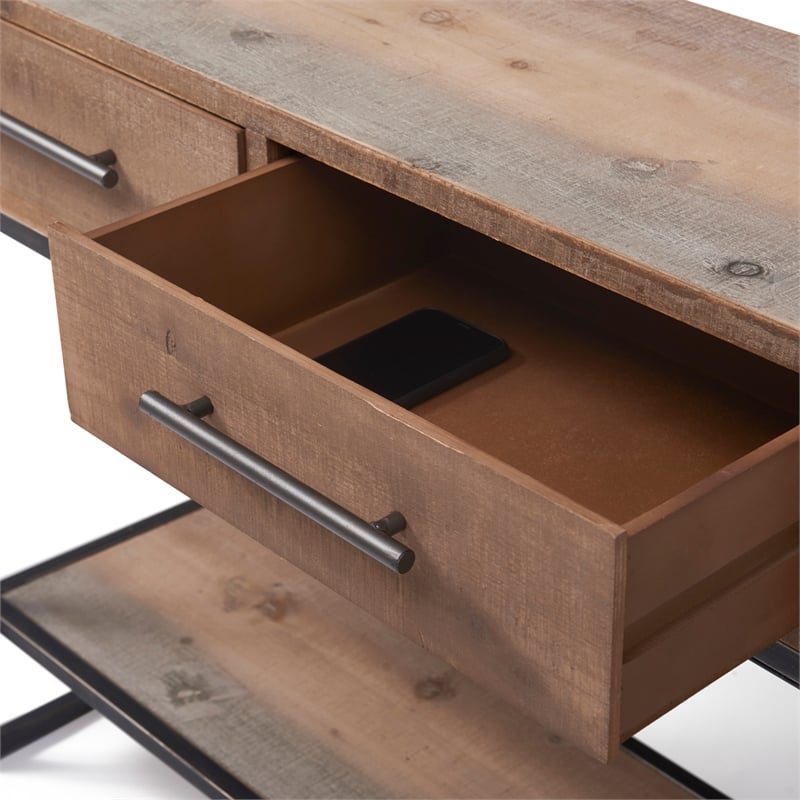 Finch Morris Console Table Brown