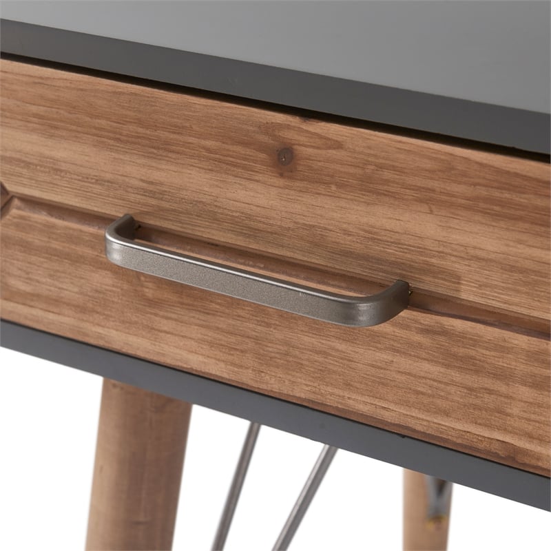 Finch Friedman Desk Console Table Gray