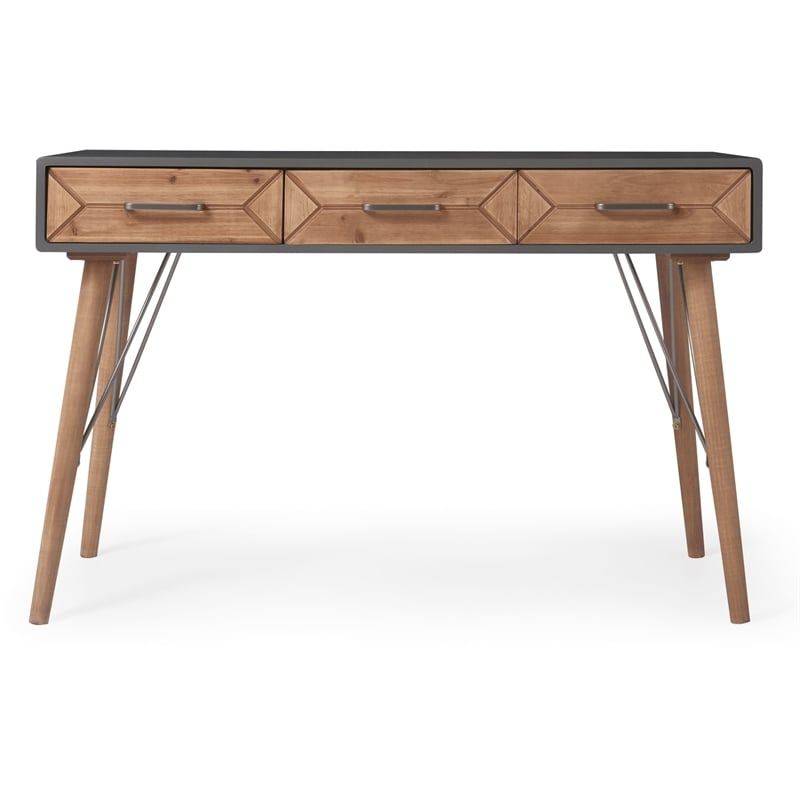 Finch Friedman Desk Console Table Gray