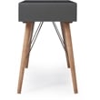 Finch Friedman Desk Console Table Gray