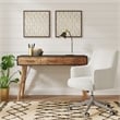 Finch Friedman Desk Console Table Gray