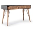 Finch Friedman Desk Console Table Gray