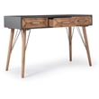 Finch Friedman Desk Console Table Gray