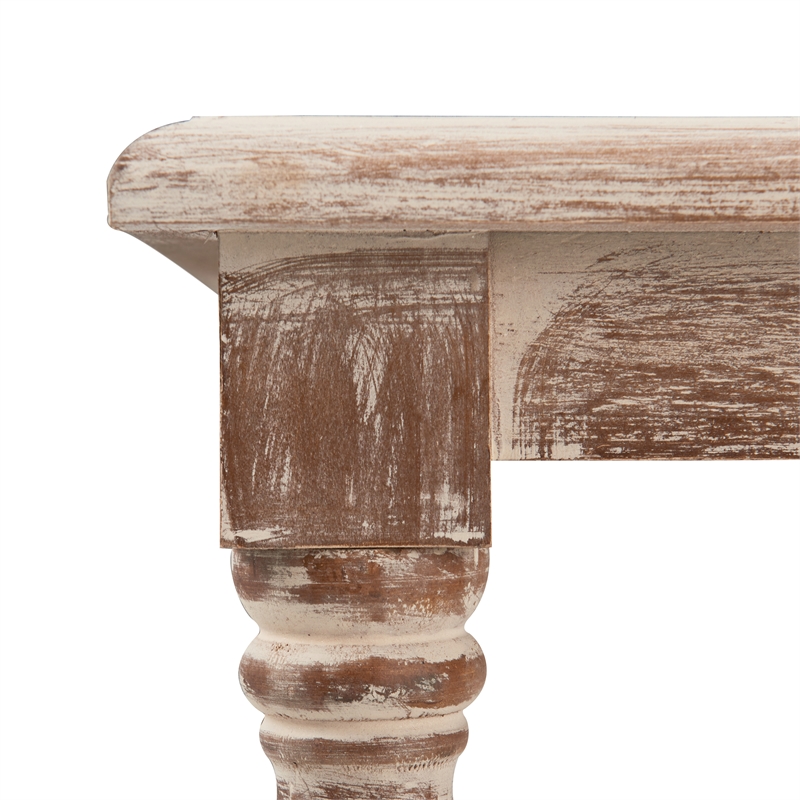 Finch Rothko Side Table Distressed Natural