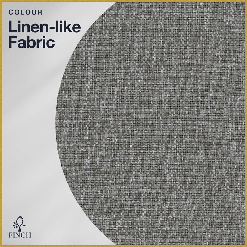 Finch Adler Upholstered Bed King Size Grey