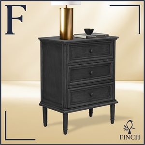 finch webster 3 drawer storage cabinet dark gray