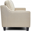 Finch Smithson Performance Fabric Loveseat With Track Arms in Tan