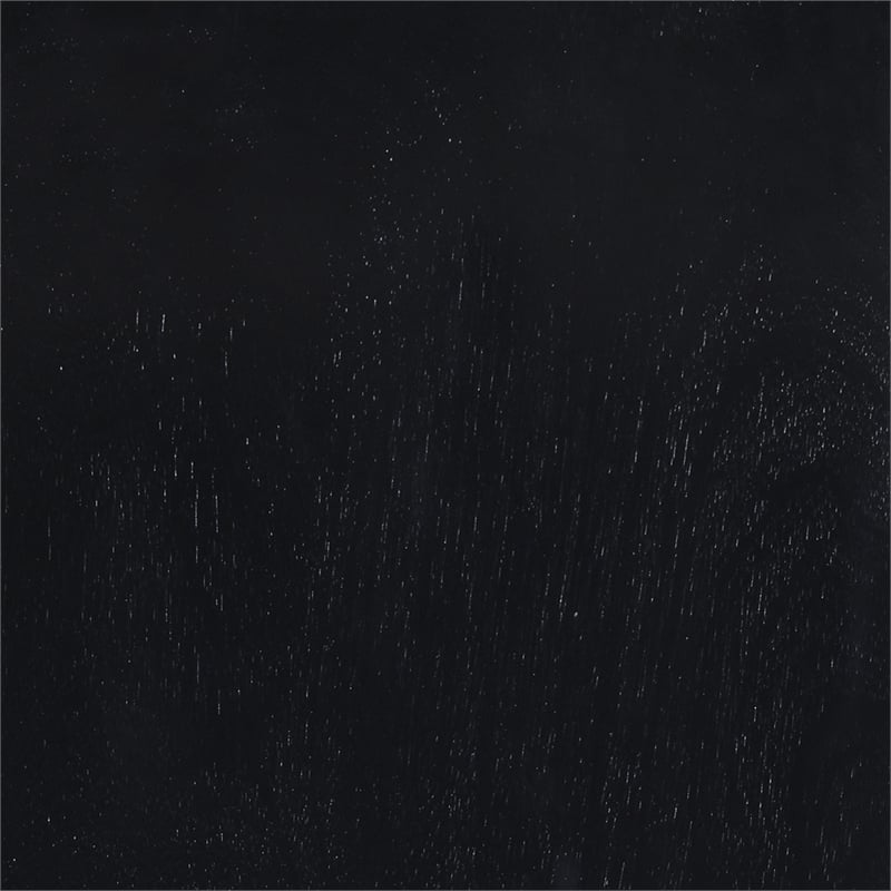 ClickDecor Edmond 1 Drawer Nightstand with USB Black