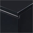 Finch Belmont 3 Drawer Nightstand Black