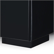Finch Belmont 3 Drawer Nightstand Black