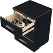 Finch Belmont 3 Drawer Nightstand Black