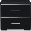 Finch Belmont 2 Drawer Nightstand Black