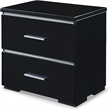 Finch Belmont 2 Drawer Nightstand Black