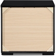 Finch Belmont 2 Drawer Nightstand Black