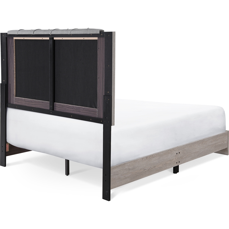 ClickDecor Kenton Platform Bed Queen Size Light Gray