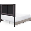 ClickDecor Kenton Platform Bed Queen Size Light Gray