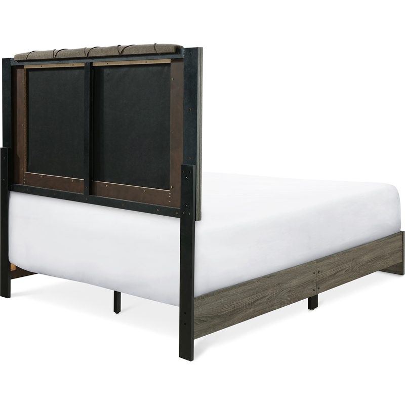 ClickDecor Kenton Platform Bed Queen Size Gray