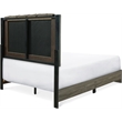 ClickDecor Kenton Platform Bed Queen Size Gray