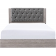 ClickDecor Kenton Platform King Bed in Light Gray