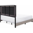 ClickDecor Kenton Platform King Bed in Light Gray