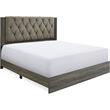 ClickDecor Kenton Platform Bed King Size Gray