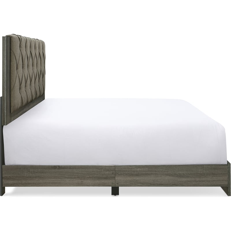 ClickDecor Kenton Platform Bed King Size Gray