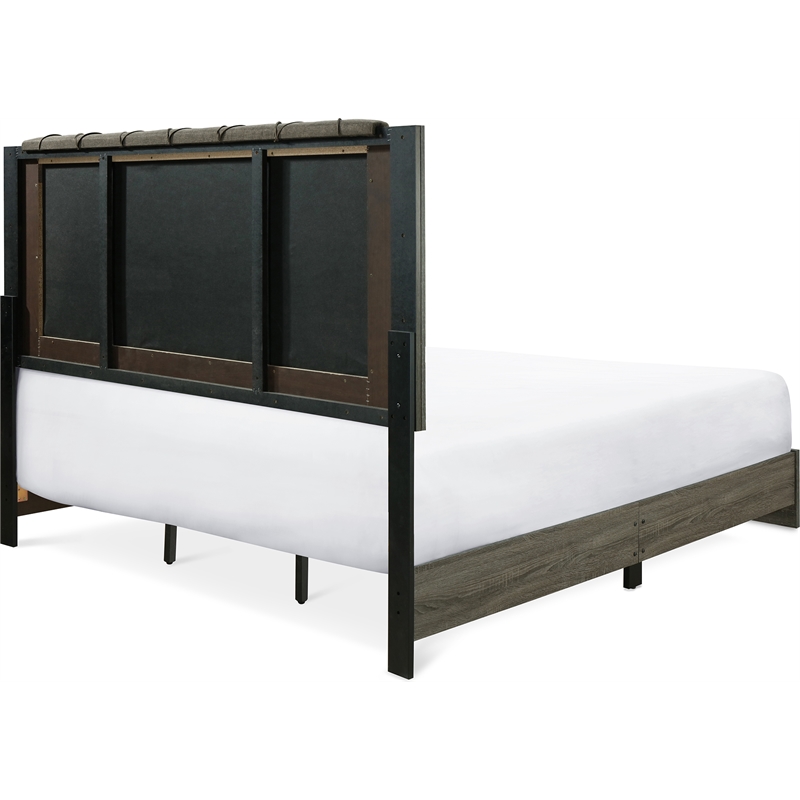 ClickDecor Kenton Platform Bed King Size Gray