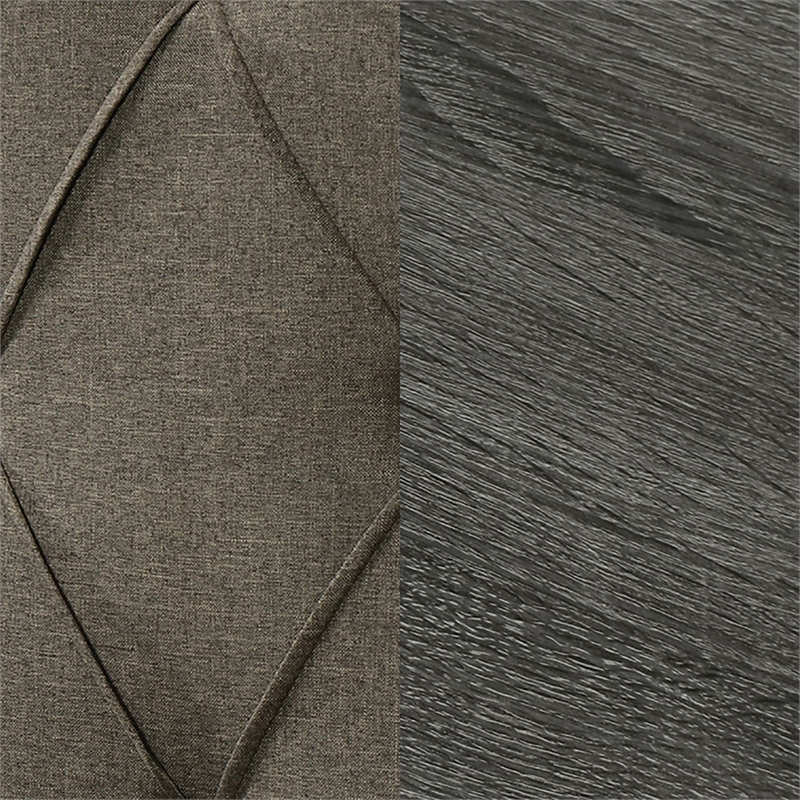 ClickDecor Kenton Platform Bed King Size Gray