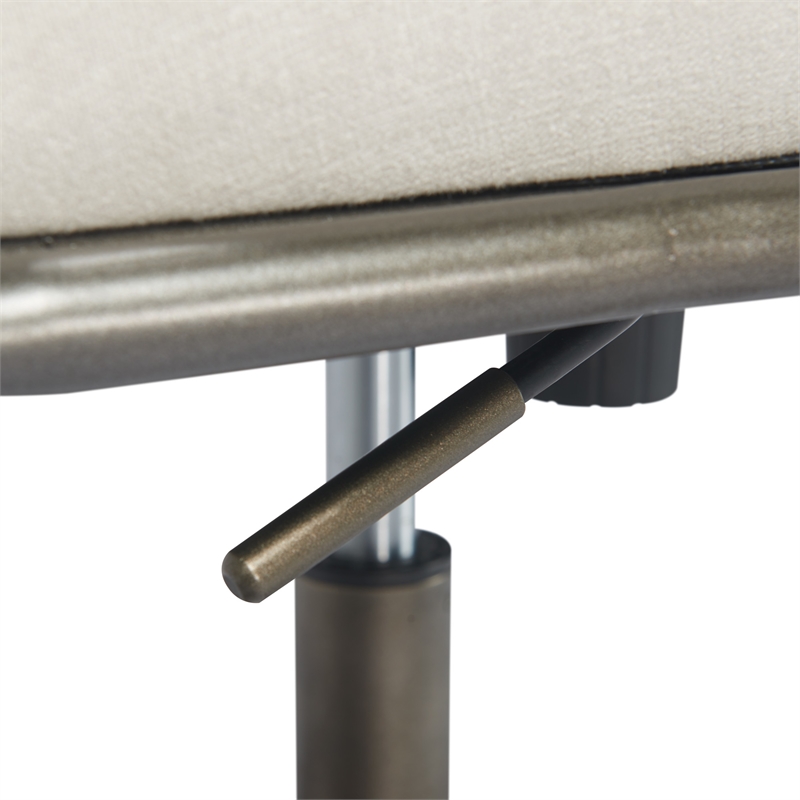 Finch Franklin Modern Fabric Desk Chair Cream