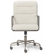 Finch Franklin Modern Fabric Desk Chair Cream