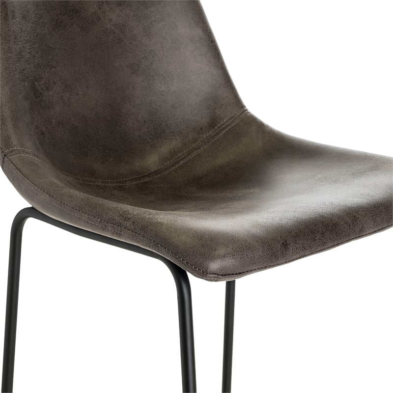 Finch Jackson Bar Stool Set of 2 Brown