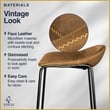Finch Landon Bar Stool in Brown (Set of 2)