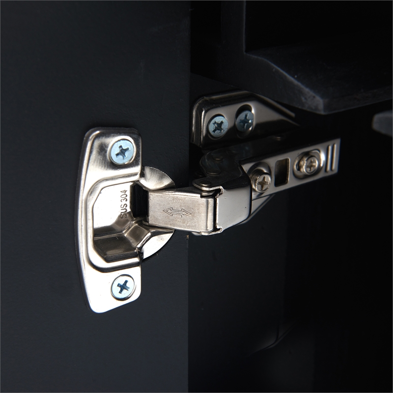 Finch Friedman Bar Cabinet with Wine Storage Grey