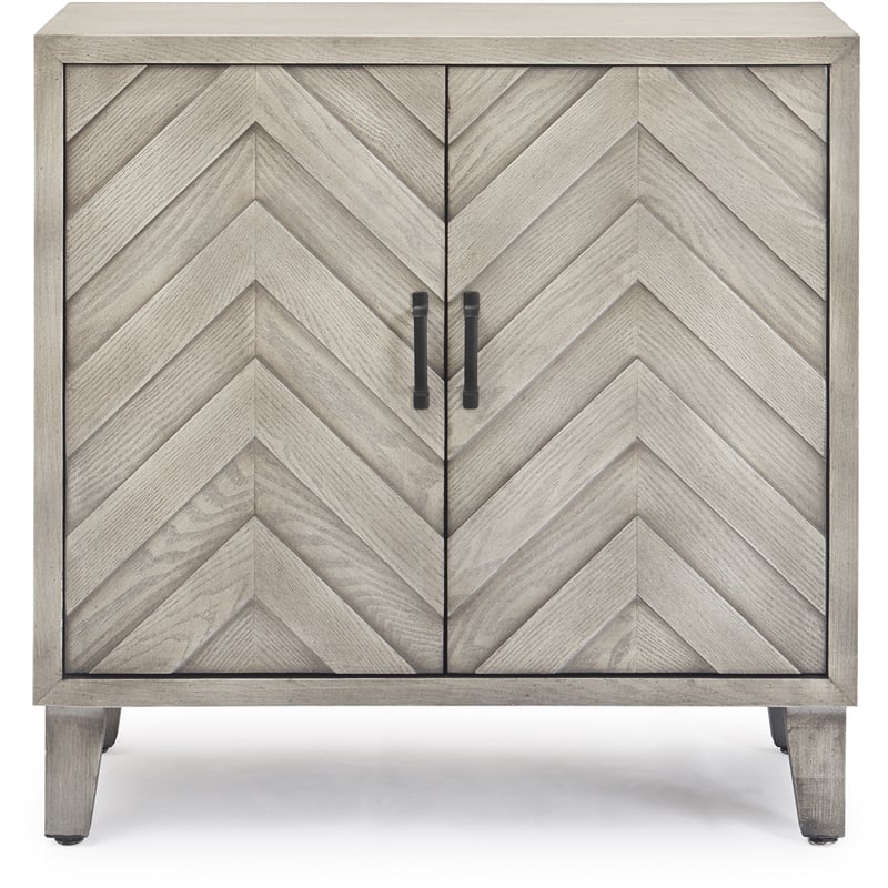 Finch Friedman Bar Cabinet with Wine Storage Grey